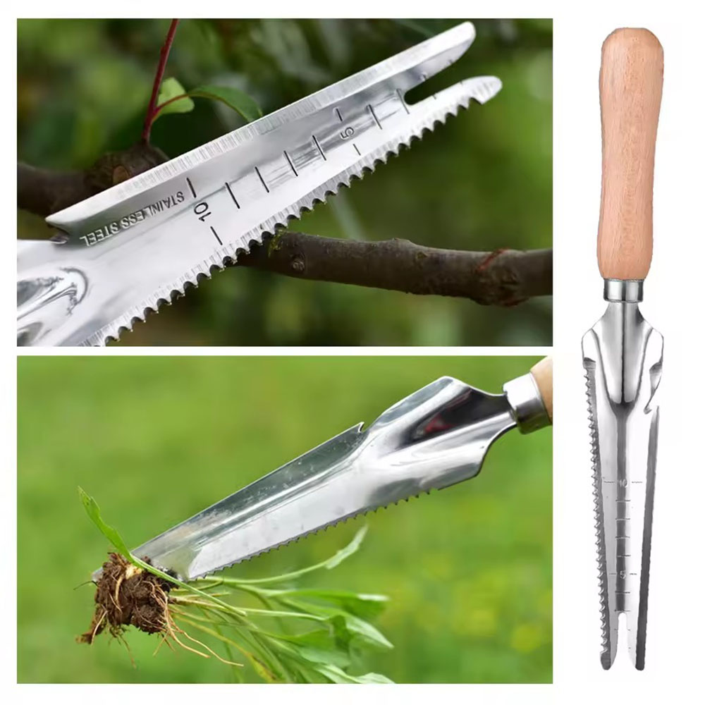 Garden Tools - Stainless Steel Weed Removal Tool –