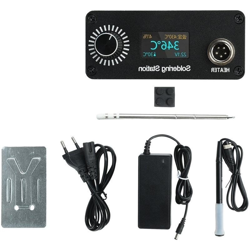 Digital Soldering Station T12 - B03C-T12 Digital Soldering Station Portable Mini