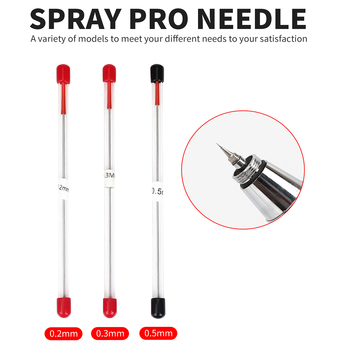 Set 3 0.2/0.3/0.5Mm Bình Bơm P - đánh giá và giá Airbrush Kit With Mini Compressor