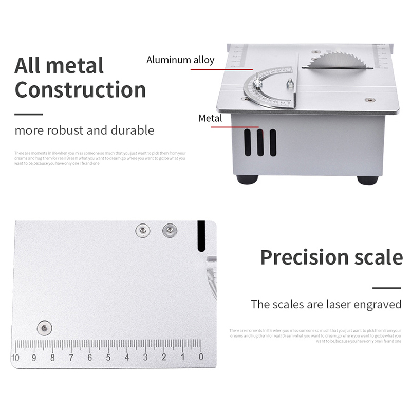Mini Table Saw 96W 5000RPM Woo - đánh giá và giá Mini Table Saw For Woodworking