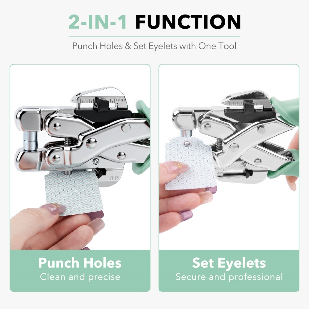 Grommet Tool Kit Handheld Hole - đánh giá và giá Hand Tools