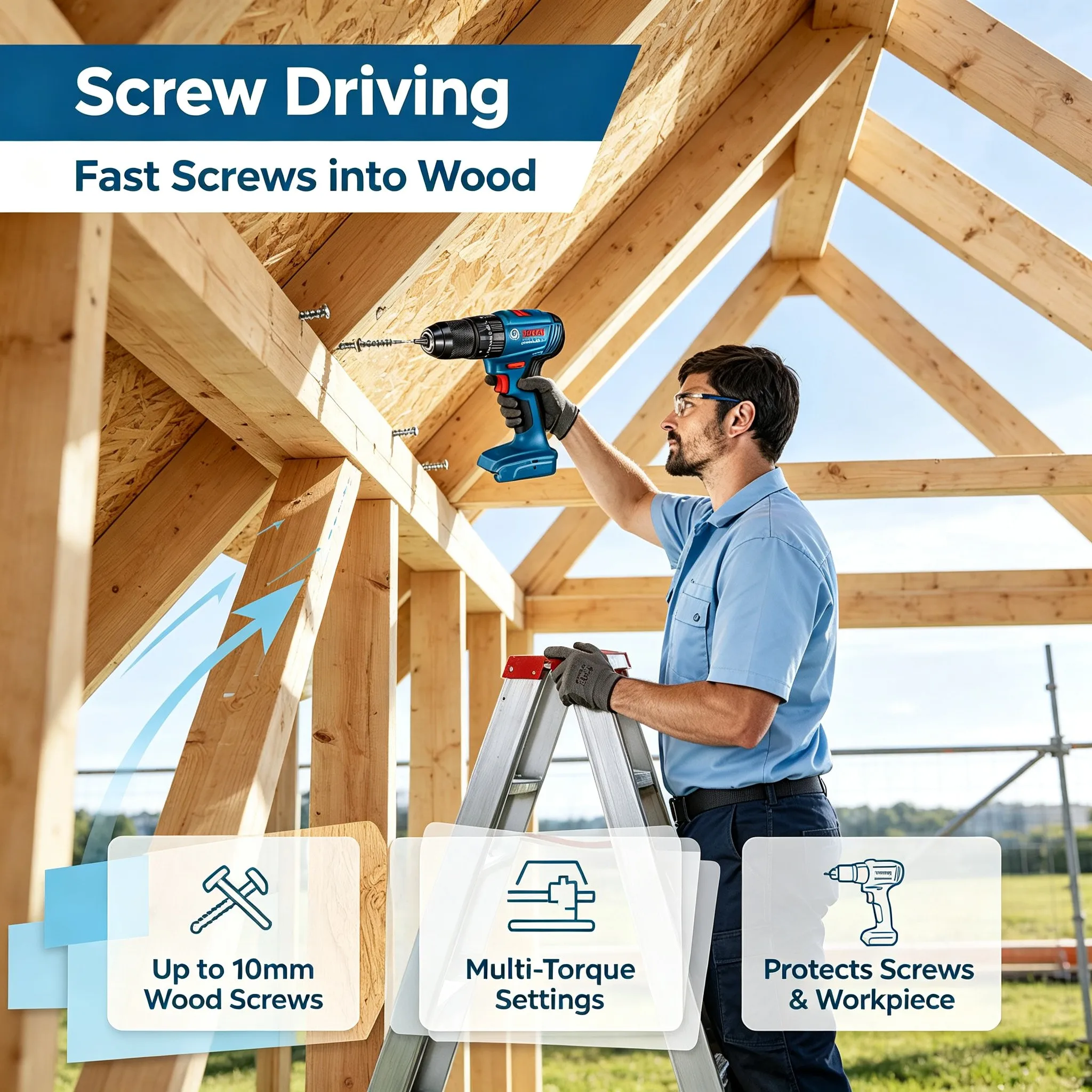 Bosch GSB 185-LI 18V Brushless - đánh giá và giá Brushless Cordless Electric Drill 18V
