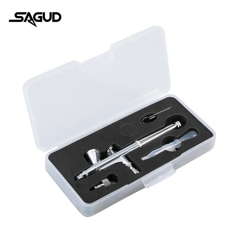 SAGUD Airbrush Model SD-135 0. - đánh giá và giá Airbrush Kit With Mini Compressor
