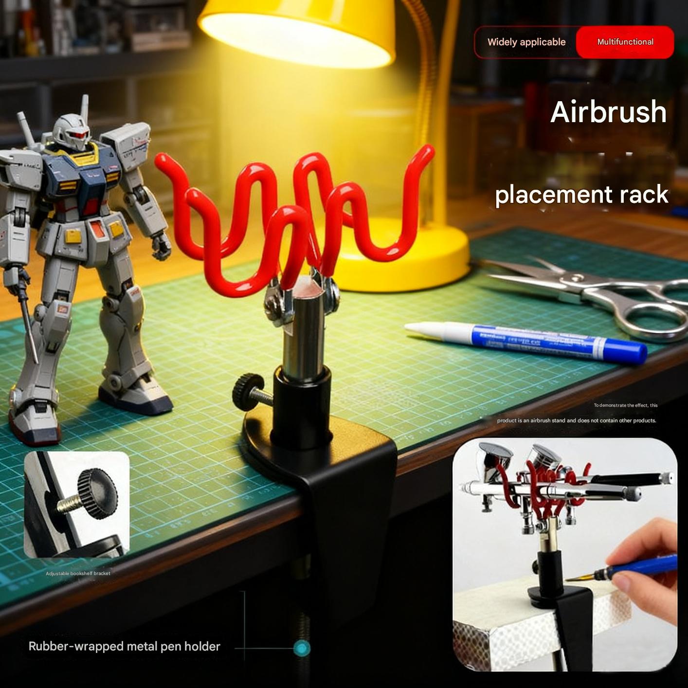 Airbrush Holder Gravity Stand  - đánh giá và giá Airbrush Kit With Mini Compressor