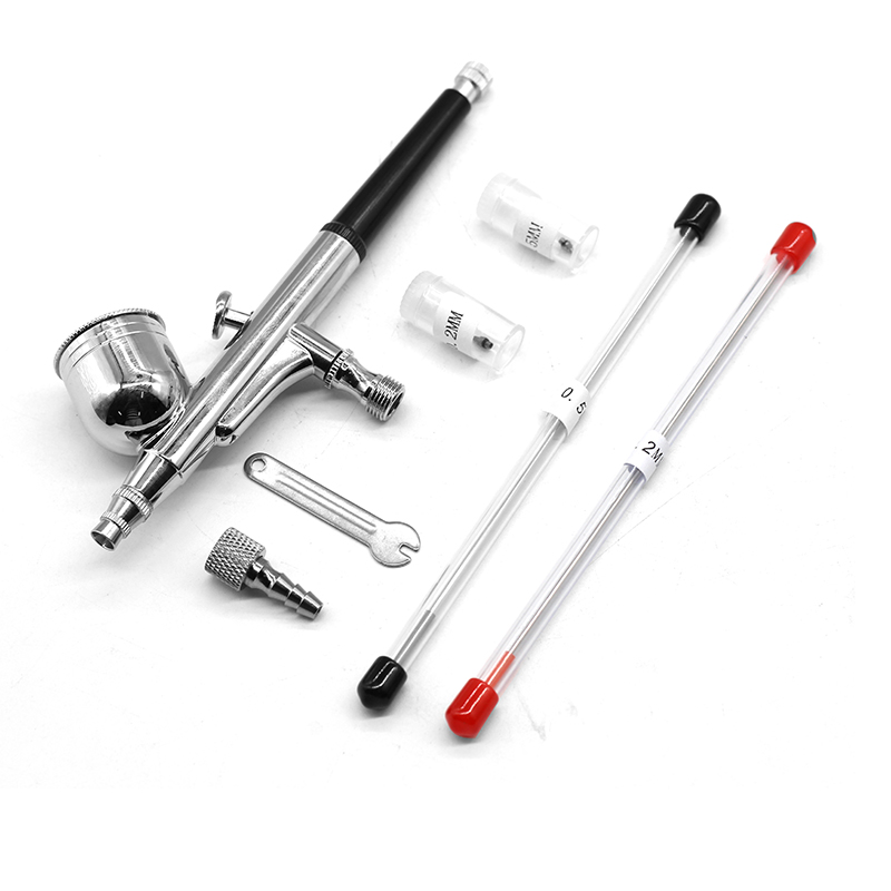 Gravity Dual-action Mini Airbr - đánh giá và giá Airbrush Kit With Mini Compressor