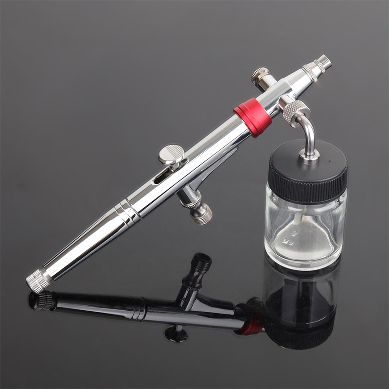 High Capacity Dual Action Rota - đánh giá và giá Airbrush Kit With Mini Compressor