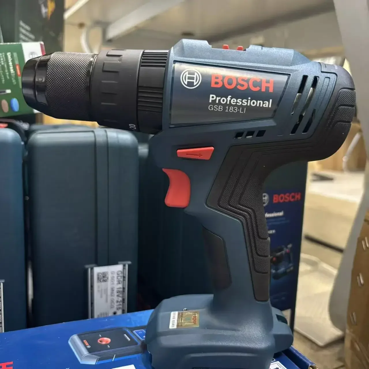 Bosch GSB 183-LI 18V Brushless - đánh giá và giá Brushless Cordless Electric Drill 18V