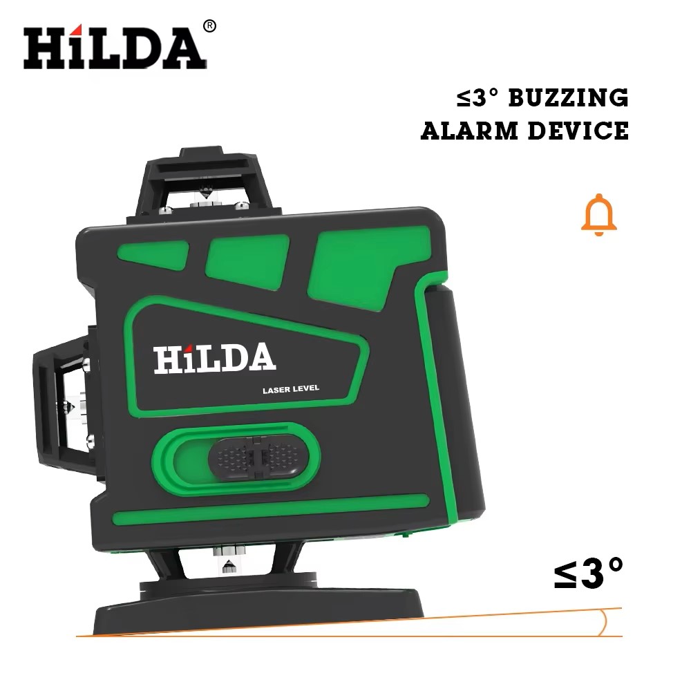 HILDA 16/12 Lines Super Powerf - đánh giá và giá Laser Level 16 Lines 4D Green