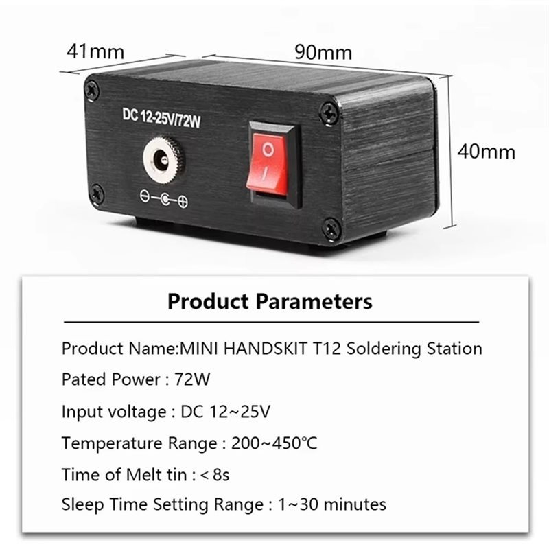 B03C-T12 Digital Soldering Sta - đánh giá và giá Digital Soldering Station T12